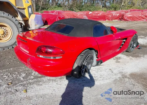2003 Dodge Viper Srt10 from USA, damaged, VIN 1B3JR65Z93V501076